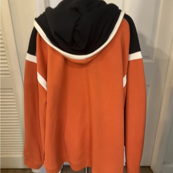 CHAPS Hoodie XLarge Ralph Lauren Orange Full Zipper Hoodie  🌟 - Picture 5 of 7